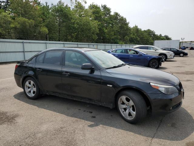 WBANF73517CU27357 - 2007 BMW 5 SERIES XI BLACK photo 4