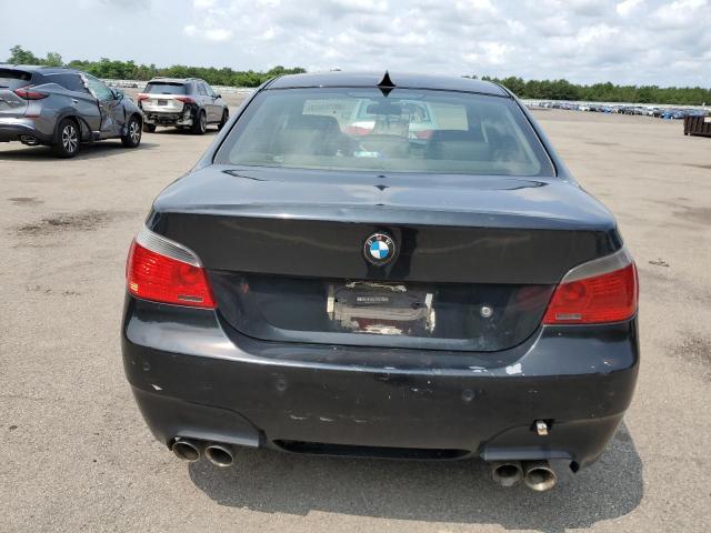 WBANF73517CU27357 - 2007 BMW 5 SERIES XI BLACK photo 6