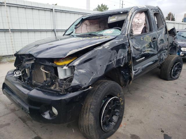 5TFUU4ENXBX017707 - 2011 TOYOTA TACOMA ACCESS CAB შავი ფოტო 2