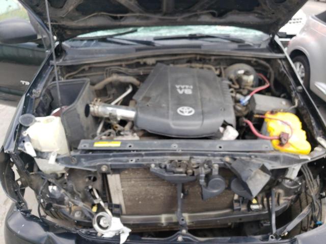 5TFUU4ENXBX017707 - 2011 TOYOTA TACOMA ACCESS CAB შავი ფოტო 7