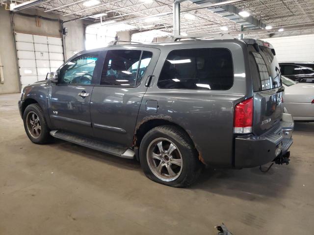 5N1AA08B55N701680 - 2005 NISSAN ARMADA SE GRAY photo 2