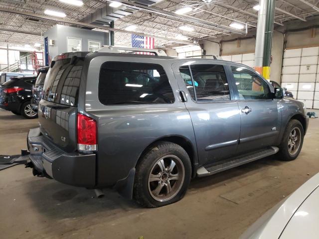 5N1AA08B55N701680 - 2005 NISSAN ARMADA SE GRAY photo 3