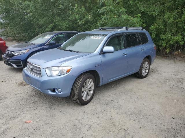 JTEEW44A892034568 - 2009 TOYOTA HIGHLANDER HYBRID LIMITED BLUE photo 1