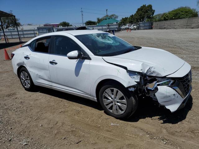 3N1AB8BV8RY290046 - 2024 NISSAN SENTRA S WHITE photo 4