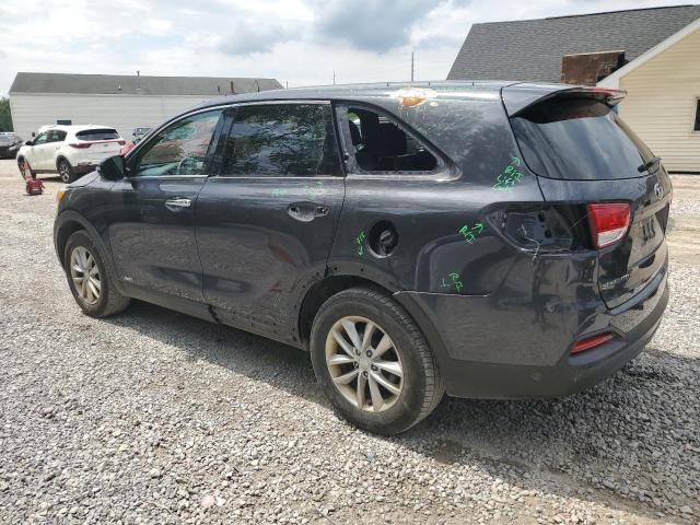 5XYPGDA30JG383539 - 2018 KIA SORENTO LX GRAY photo 2