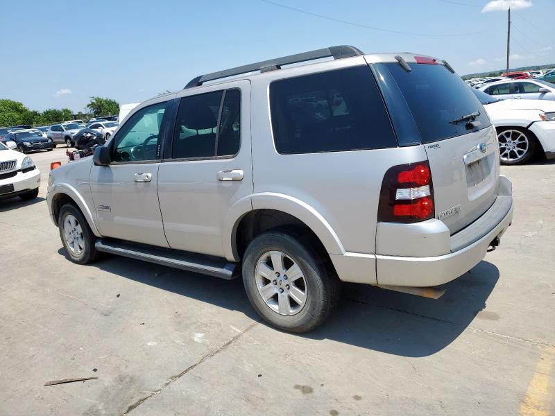1FMEU63E18UA72622 - 2008 FORD EXPLORER XLT Сріблястий фото 2