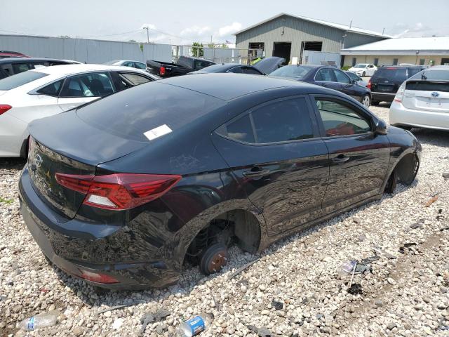 KMHD74LF6KU786558 - 2019 HYUNDAI ELANTRA SE BLACK photo 3