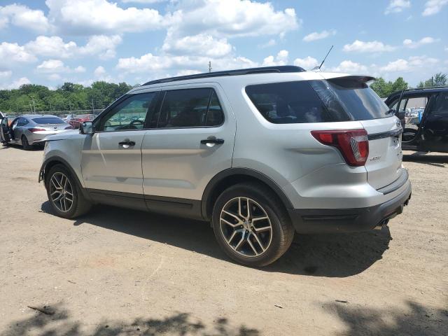 1FM5K8GT1JGA61473 - 2018 FORD EXPLORER SPORT Күміс фото 2