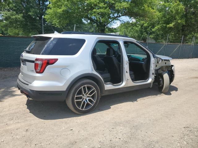 1FM5K8GT1JGA61473 - 2018 FORD EXPLORER SPORT Күміс фото 3