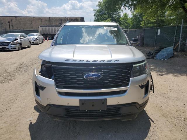 1FM5K8GT1JGA61473 - 2018 FORD EXPLORER SPORT Күміс фото 5