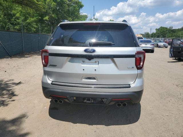1FM5K8GT1JGA61473 - 2018 FORD EXPLORER SPORT Күміс фото 6