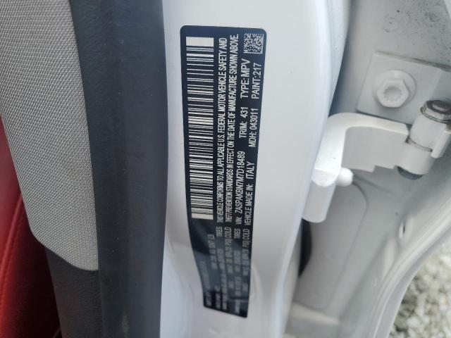 ZASPAKBN7M7D18489 - 2021 ALFA ROMEO STELVIO TI WHITE photo 14