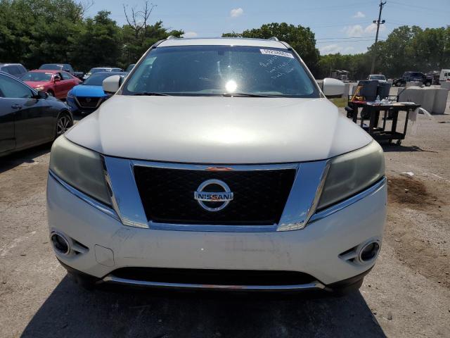 5N1AR2MN4EC625434 - 2014 NISSAN PATHFINDER S WHITE photo 5