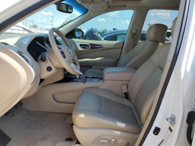 5N1AR2MN4EC625434 - 2014 NISSAN PATHFINDER S WHITE photo 7