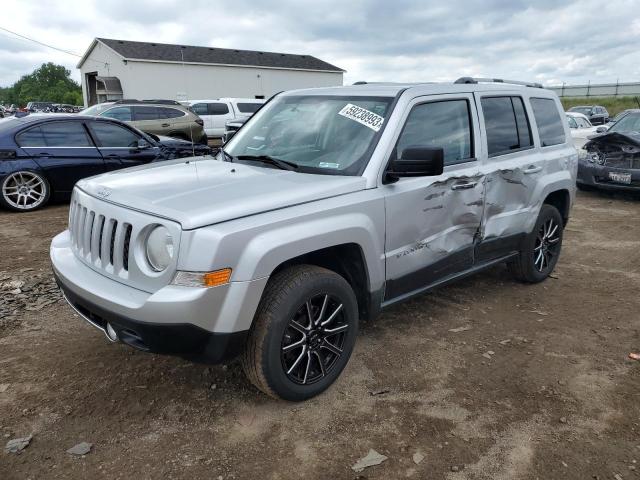 1J4NF4GB5BD244347 - 2011 JEEP PATRIOT LATITUDE SILVER photo 1