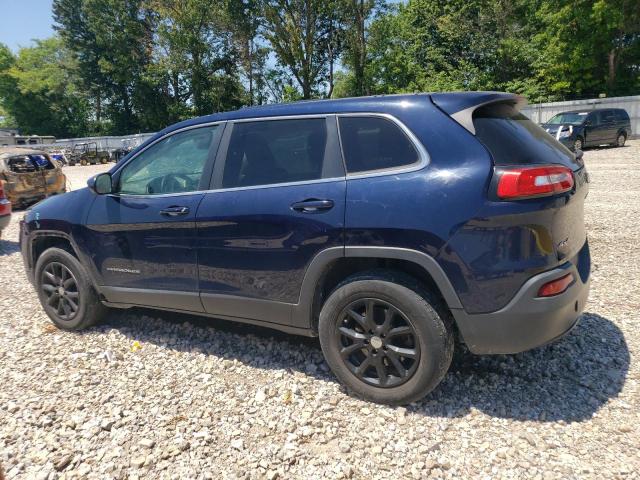 1C4PJMCB1GW251648 - 2016 JEEP CHEROKEE LATITUDE BLUE photo 2