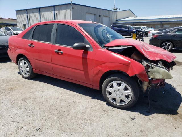 1FAFP34N17W211587 - 2007 FORD FOCUS ZX4 RED photo 4