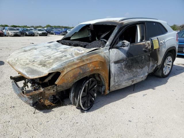 1V21E2CA9LC220048 - 2020 VOLKSWAGEN ATLAS CROS SE Белый фото 1