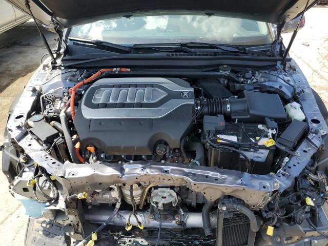 JH4KC2F91LC000785 - 2020 ACURA RLX SPORT HYBRID ADVANCE CHARCOAL photo 11