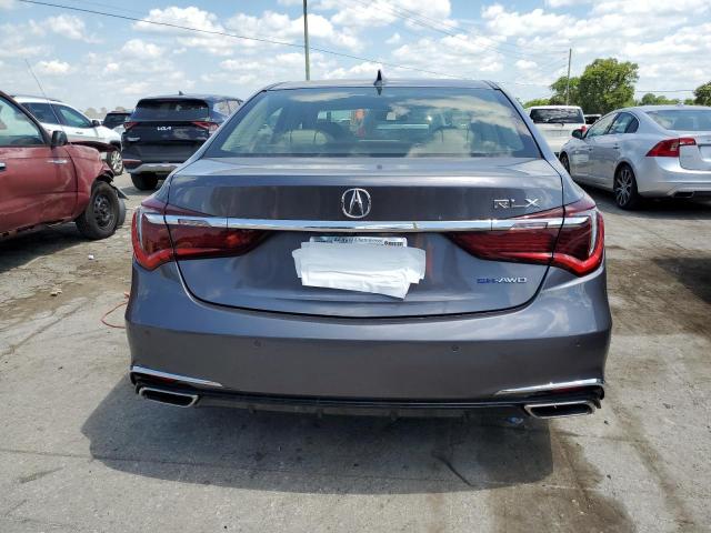 JH4KC2F91LC000785 - 2020 ACURA RLX SPORT HYBRID ADVANCE CHARCOAL photo 6