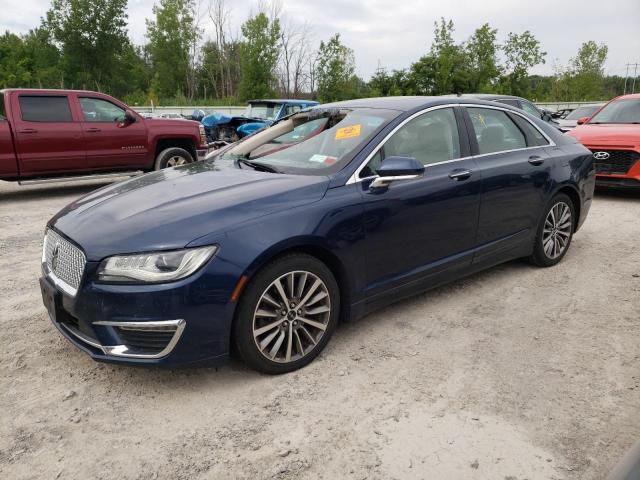 3LN6L5D98HR614471 - 2017 LINCOLN MKZ SELECT BLUE photo 1