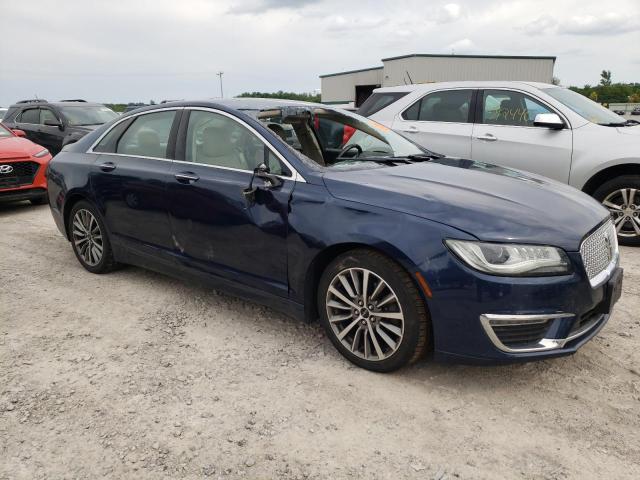 3LN6L5D98HR614471 - 2017 LINCOLN MKZ SELECT BLUE photo 4