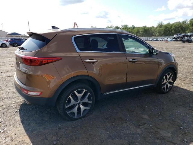 KNDPRCA69H7184835 - 2017 KIA SPORTAGE SX GOLD photo 3