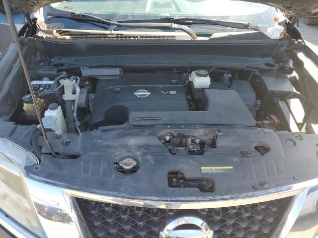 5N1AR2MM6EC615656 - 2014 NISSAN PATHFINDER S BLUE photo 12