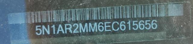 5N1AR2MM6EC615656 - 2014 NISSAN PATHFINDER S BLUE photo 13