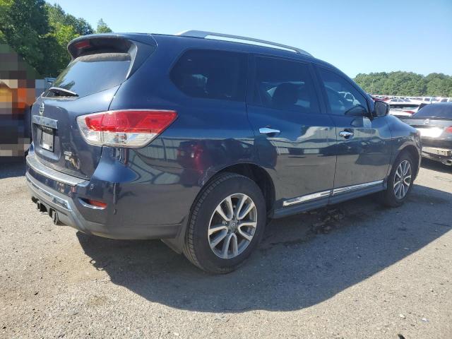 5N1AR2MM6EC615656 - 2014 NISSAN PATHFINDER S BLUE photo 3