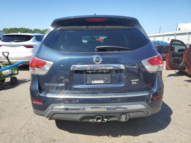 5N1AR2MM6EC615656 - 2014 NISSAN PATHFINDER S BLUE photo 6