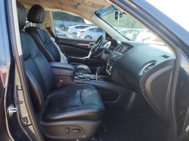 5N1AR2MM6EC615656 - 2014 NISSAN PATHFINDER S BLUE photo 7