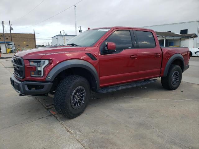 1FTFW1RG4KFC45687 - 2019 FORD F150 RAPTOR BURGUNDY photo 1