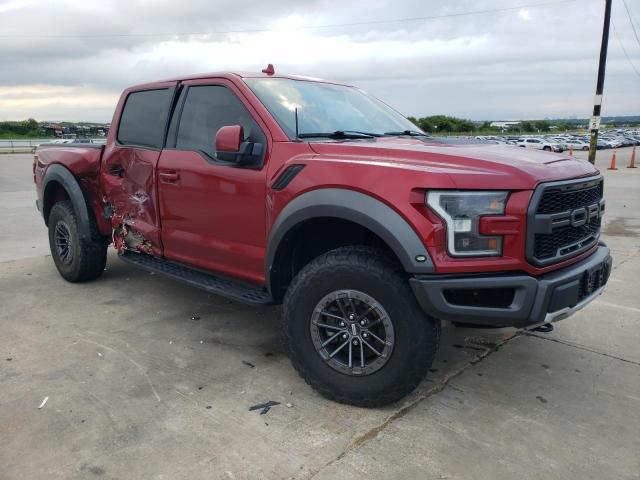 1FTFW1RG4KFC45687 - 2019 FORD F150 RAPTOR BURGUNDY photo 4