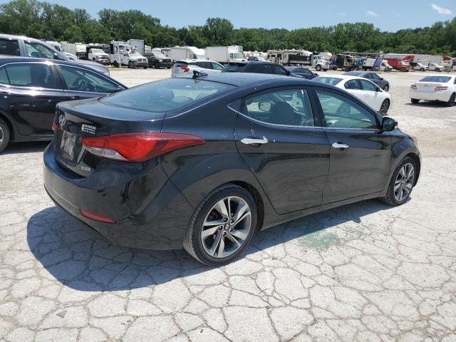 KMHDH4AE0FU294539 - 2015 HYUNDAI ELANTRA SE BLACK photo 3