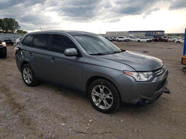 JA4AZ3A38EZ018005 - 2014 MITSUBISHI OUTLANDER SE GRAY photo 4