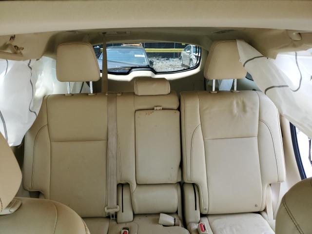 5TDJKRFH1FS083038 - 2015 TOYOTA HIGHLANDER XLE Սպիտակ լուսանկար 10