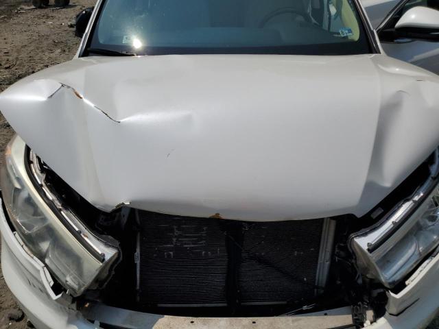 5TDJKRFH1FS083038 - 2015 TOYOTA HIGHLANDER XLE Սպիտակ լուսանկար 12