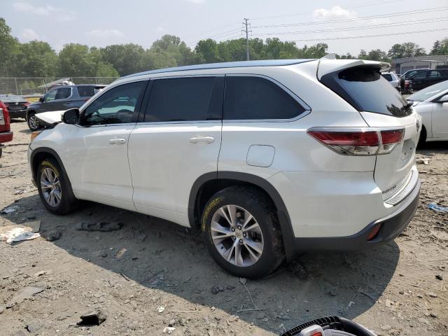 5TDJKRFH1FS083038 - 2015 TOYOTA HIGHLANDER XLE Սպիտակ լուսանկար 2
