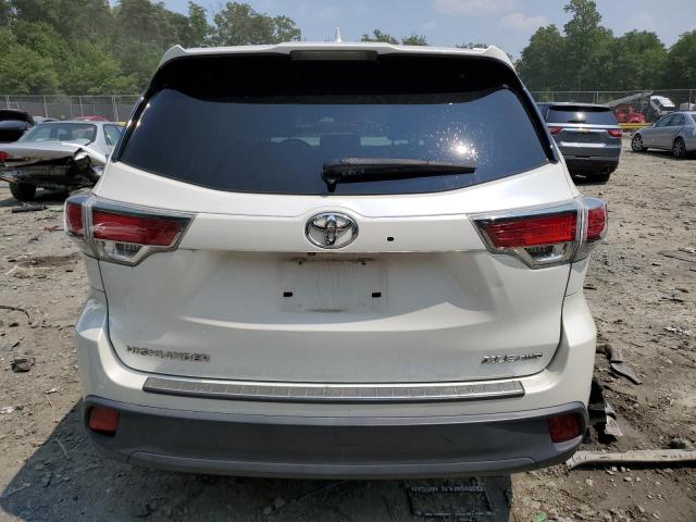 5TDJKRFH1FS083038 - 2015 TOYOTA HIGHLANDER XLE Սպիտակ լուսանկար 6