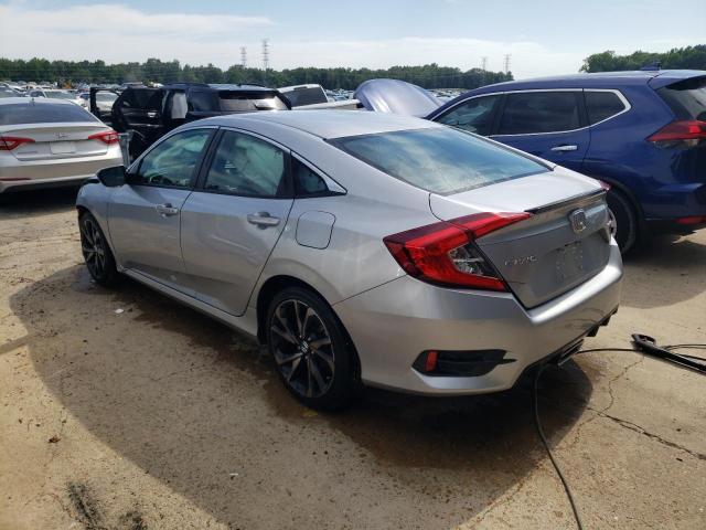 2HGFC2F81MH502562 - 2021 HONDA CIVIC SPORT SILVER photo 2