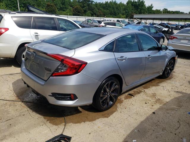 2HGFC2F81MH502562 - 2021 HONDA CIVIC SPORT SILVER photo 3