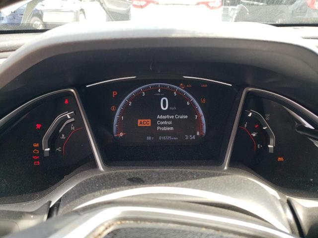 2HGFC2F81MH502562 - 2021 HONDA CIVIC SPORT SILVER photo 9