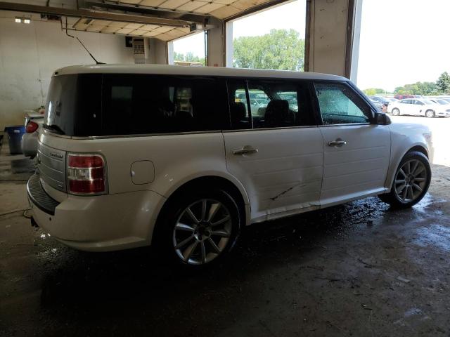 2FMHK6DC6ABD02134 - 2010 FORD FLEX LIMITED WHITE photo 3