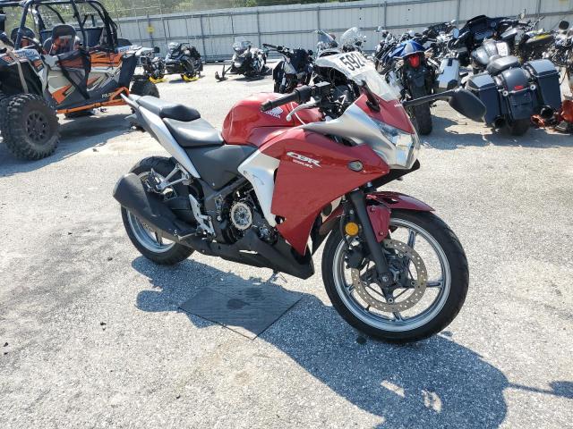 MLHMC4111B5003306 - 2011 HONDA CBR250 R RED photo 1