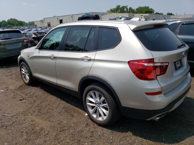 5UXWX9C56G0D95413 - 2016 BMW X3 XDRIVE28I SILVER photo 2