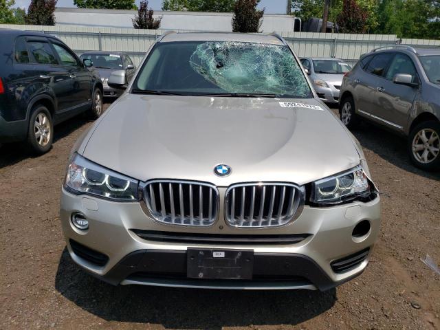 5UXWX9C56G0D95413 - 2016 BMW X3 XDRIVE28I SILVER photo 5