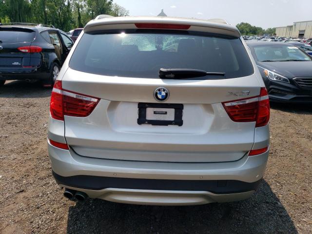 5UXWX9C56G0D95413 - 2016 BMW X3 XDRIVE28I SILVER photo 6