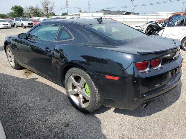 2G1FB1E39D9244845 - 2013 CHEVROLET CAMARO LT BLACK photo 2