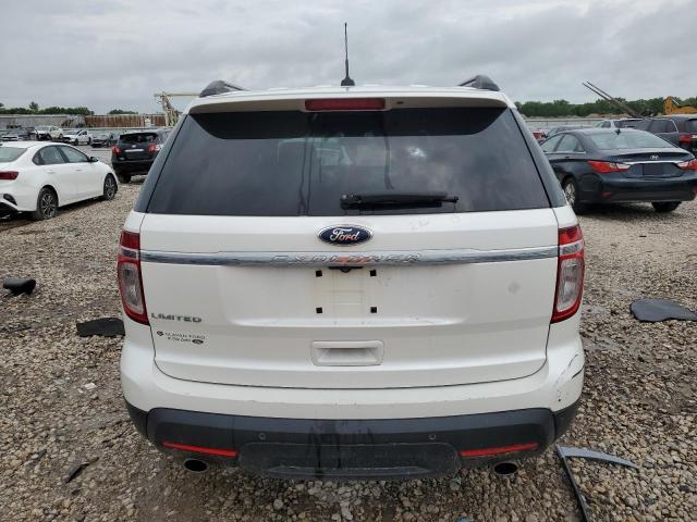 1FMHK7F88CGA25321 - 2012 FORD EXPLORER LIMITED WHITE photo 6